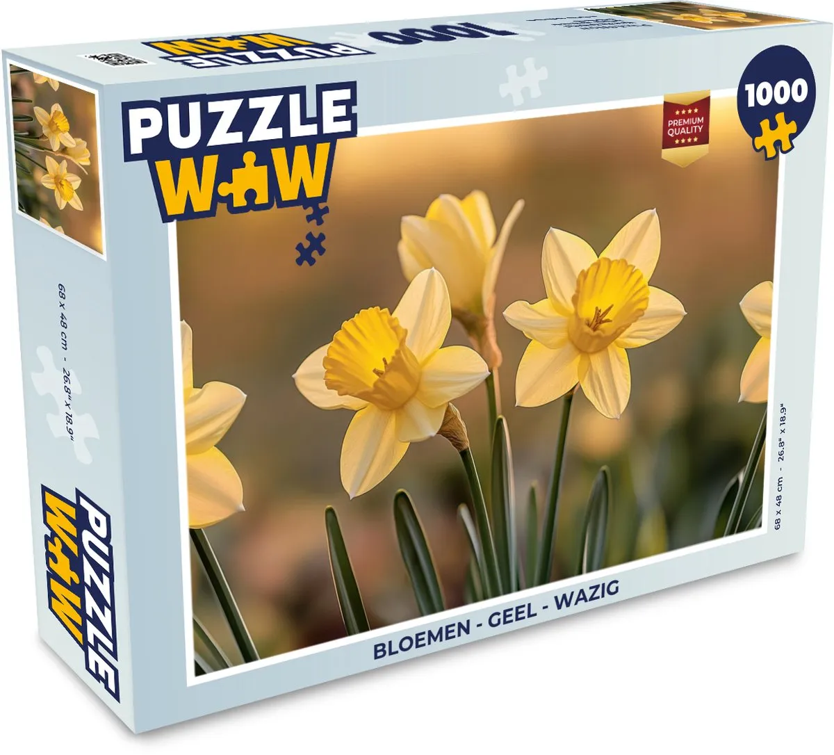 PuzzleWow Bloemen Legpuzzel 1000 Stuks