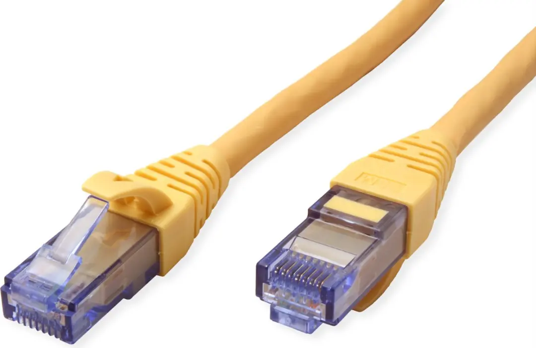 Roline Patchkabel Cat.6A UTP Component Level LSOH - Geel 10m - afbeelding 3 van 6