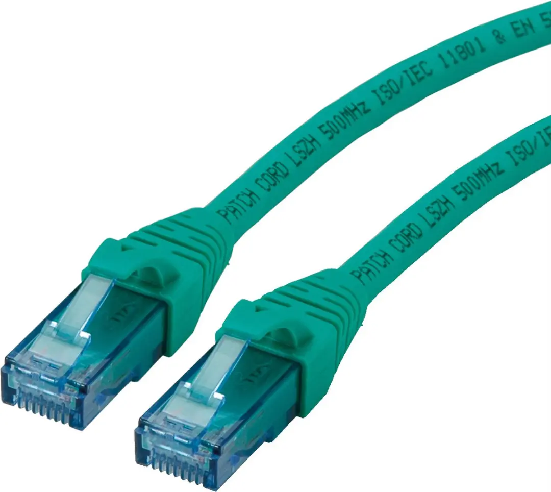 Roline Patchkabel Cat.6A UTP Component Level LSOH - 10m Groen - afbeelding 2 van 6