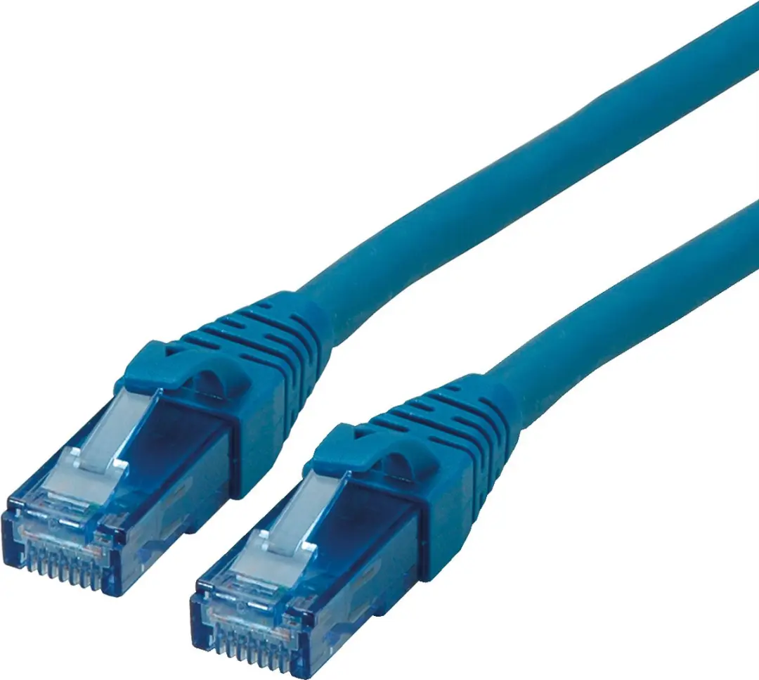 Roline Patchkabel Cat.6A UTP Component Level LSOH - 3m - Blauw - afbeelding 2 van 6