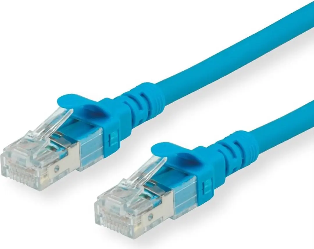 Roline Patchkabel Cat.6A UTP Component Level LSOH - 10m - Blauw - afbeelding 5 van 6
