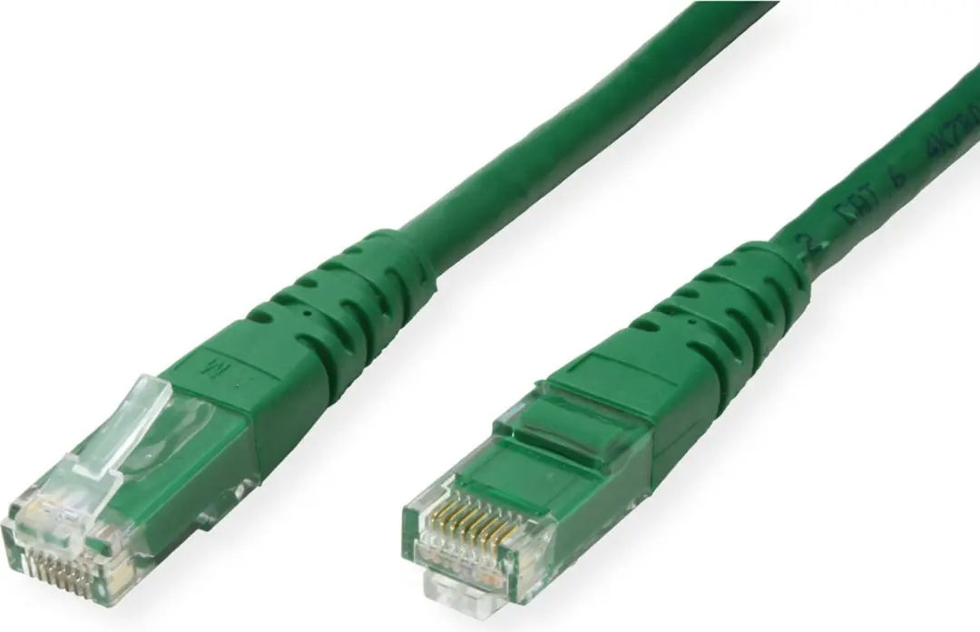 Roline Patchkabel Cat.6 UTP ROLINE - 0,5m - Groen - afbeelding 4 van 6