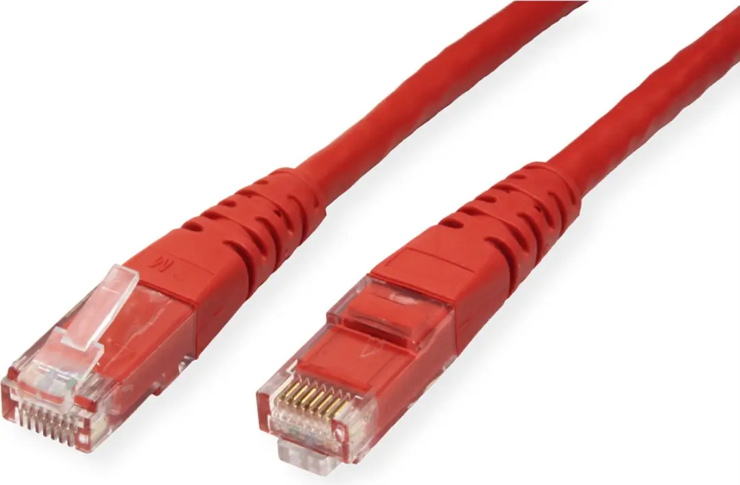 Roline Patchkabel Cat.6 UTP Rood 1m - afbeelding 4 van 6