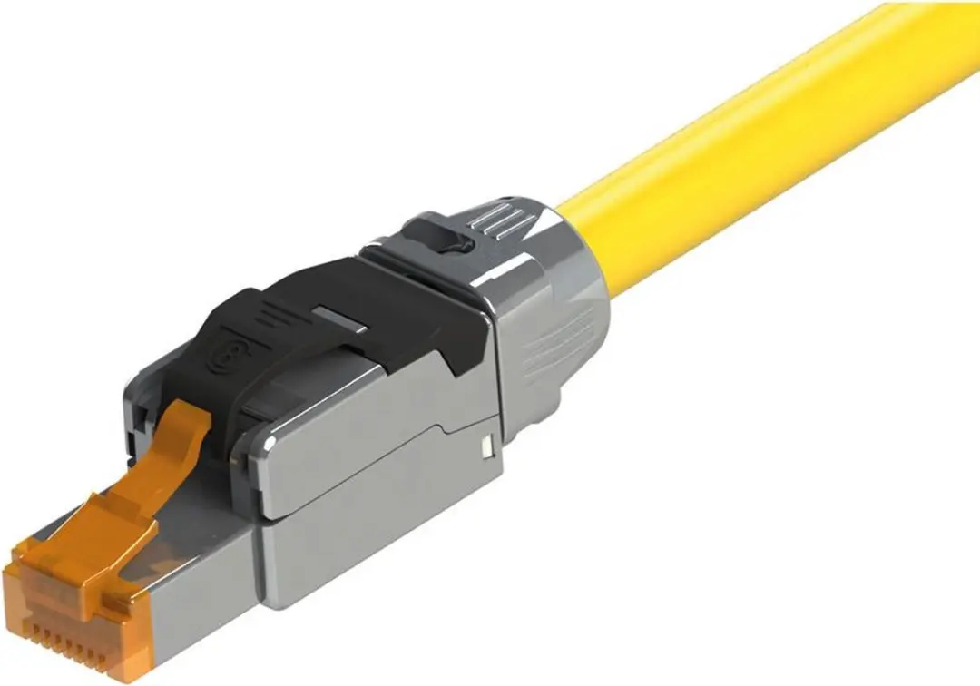 Roline Cat.8 S/FTP Patchkabel - Geel - 3m - afbeelding 6 van 6