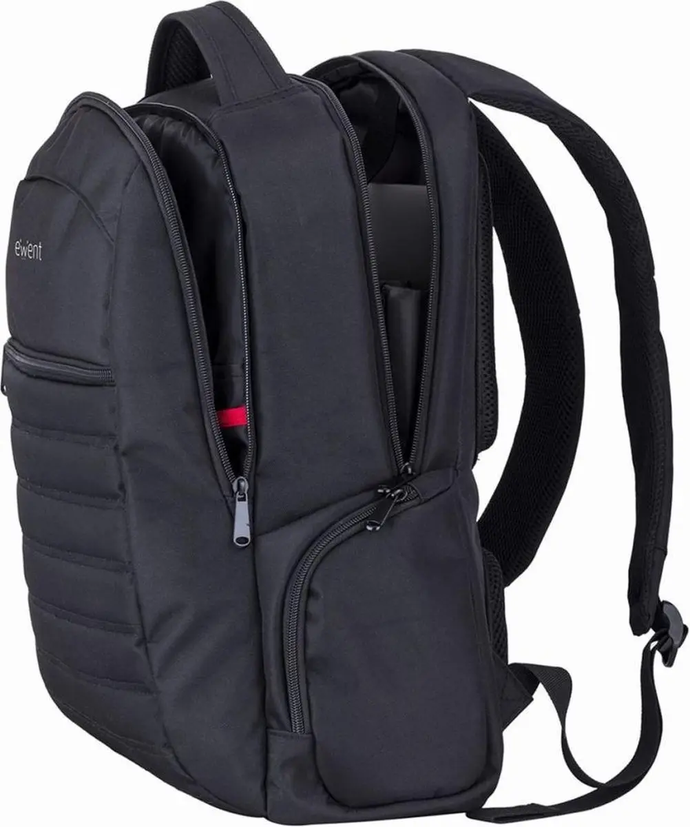 Ewent Urban Rugtas EW2528 Laptoprugzak 17,3" - 30L - Zwart - afbeelding 3 van 6