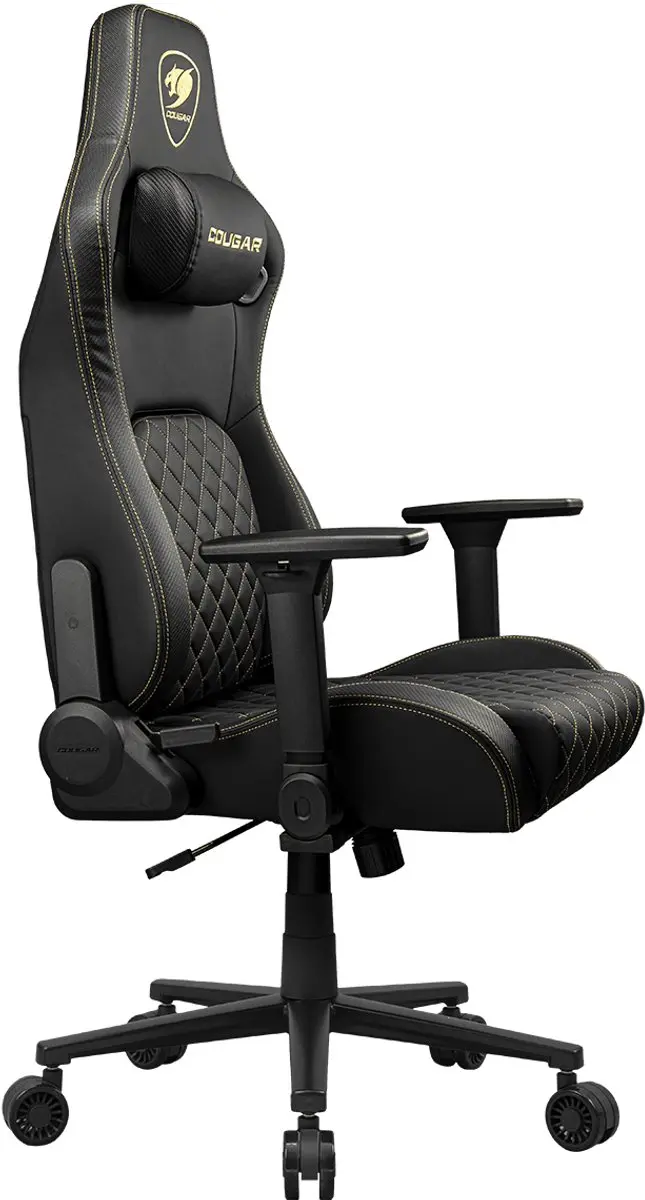 Cougar Defensor 4D Gamingstoel - Zwart - 3MDFLGLB.0001