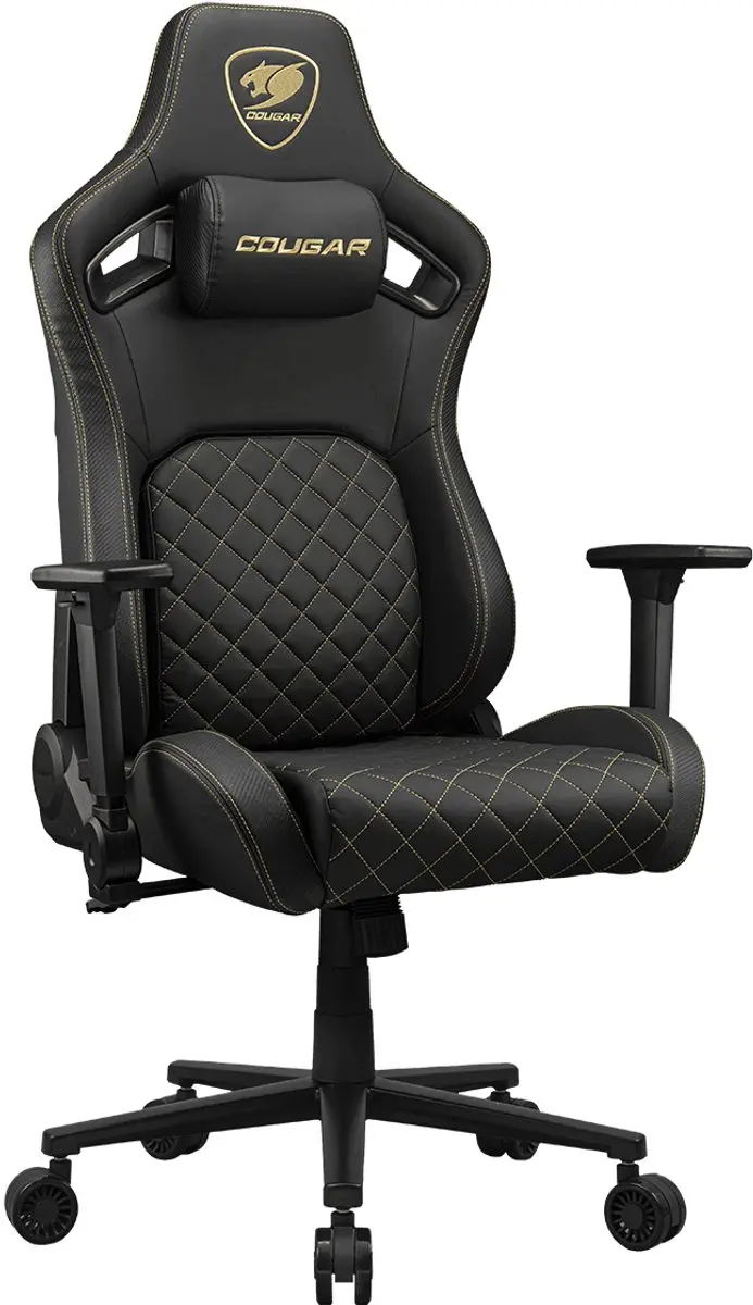 Cougar Defensor 4D Gamingstoel - Zwart - 3MDFLGLB.0001