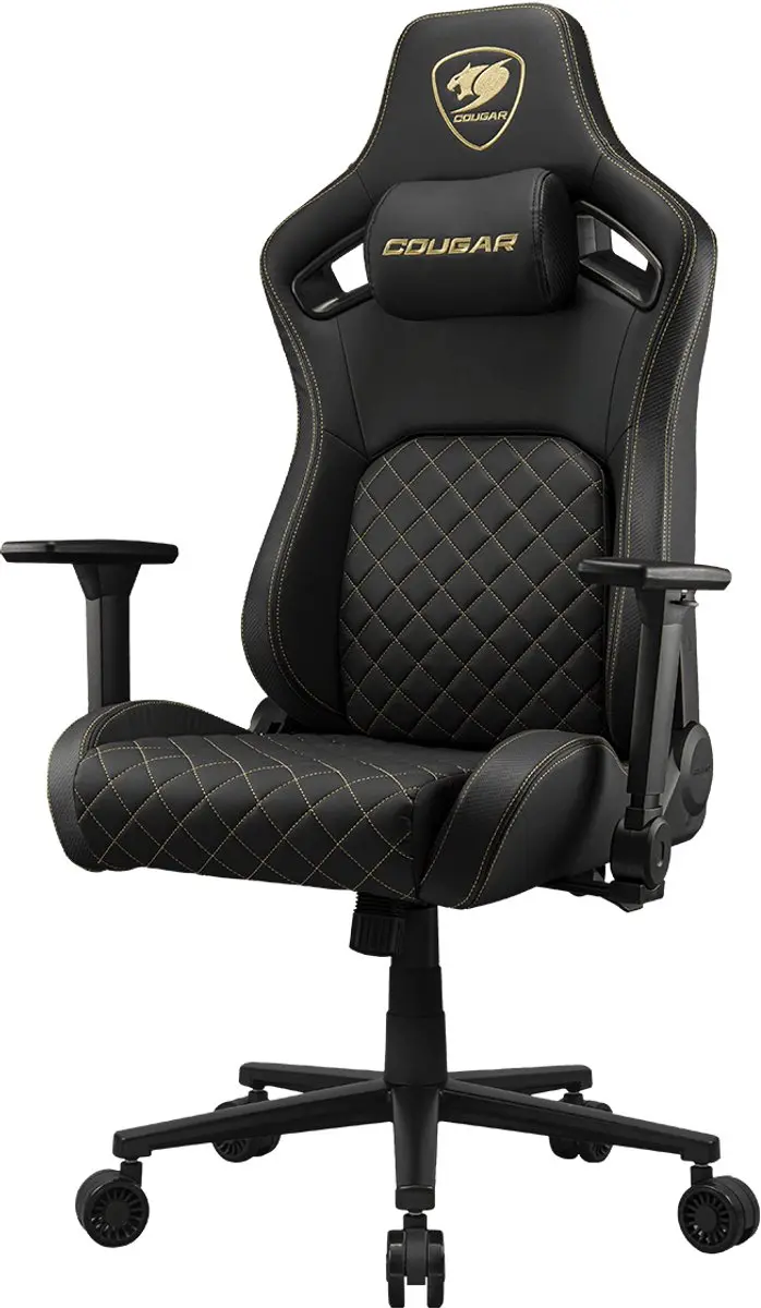 Cougar Defensor 4D Gamingstoel - Zwart - 3MDFLGLB.0001