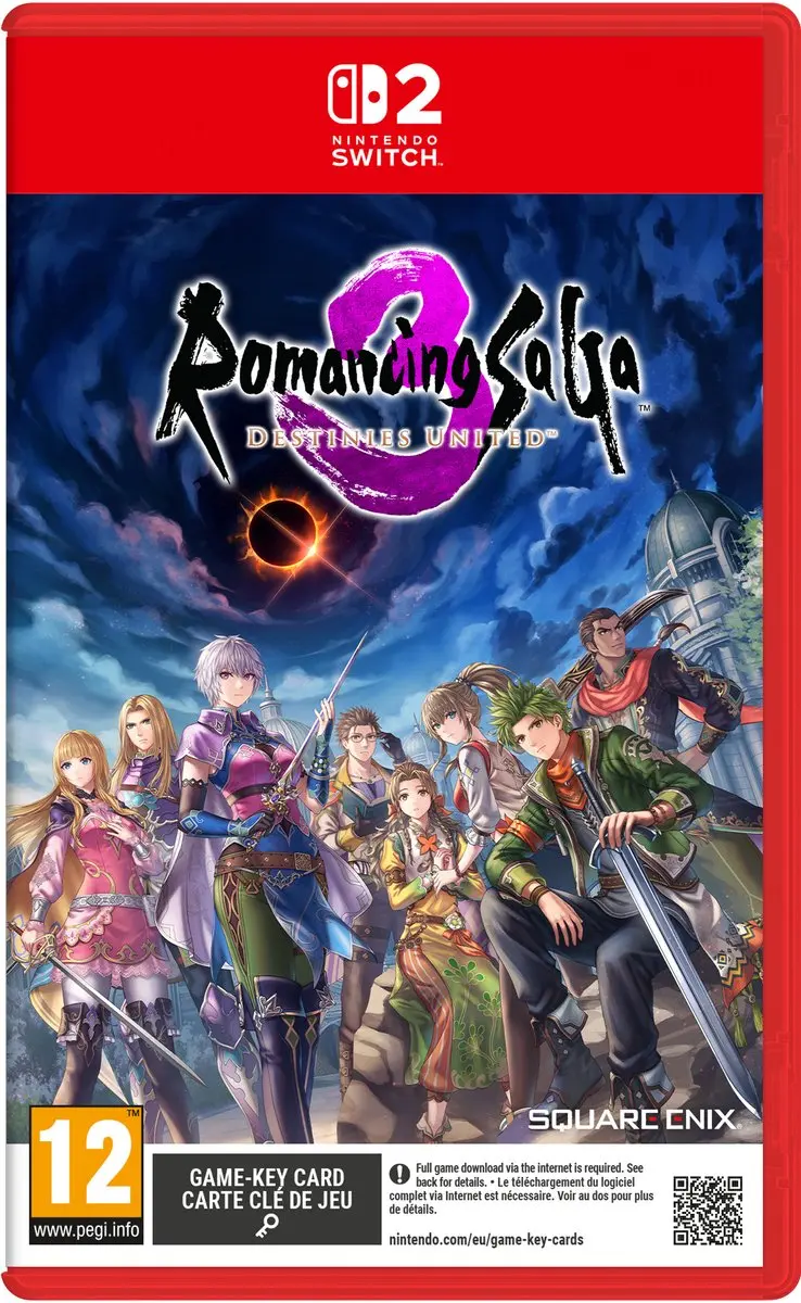 Square Enix Romancing Saga 3: DESTINIES UNITED Nintendo Switch 2