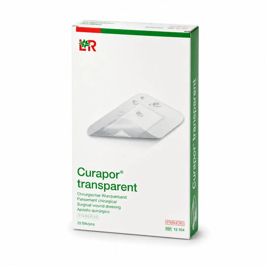 Lohmann & Rauscher Curapor Transparant Eilandpleister 10x8cm