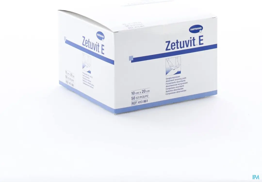 Hartmann Zetuvit E Absorberend Verband 10x20cm - 50 Stuks