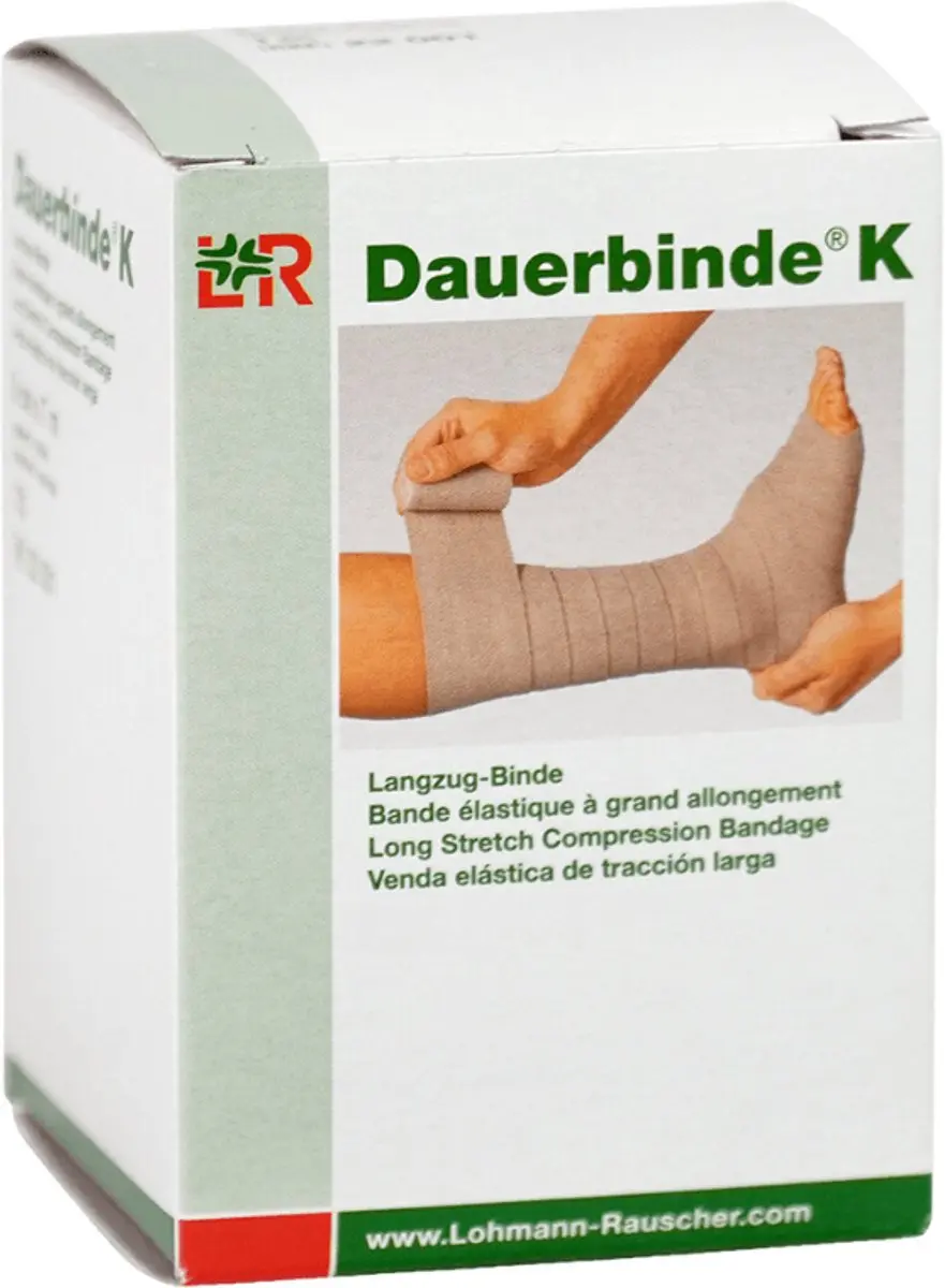 Lohmann & Rauscher Dauerbinde K Elastisch Zwachtel 7m x 20cm