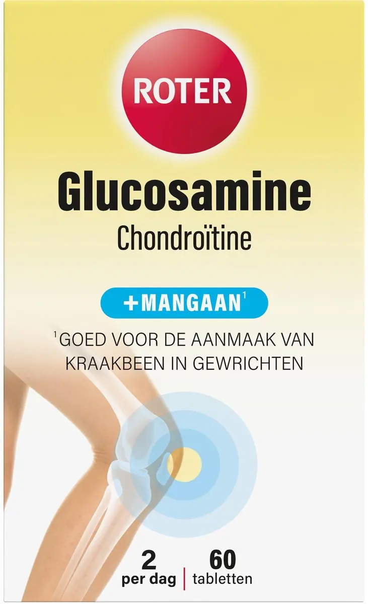 Roter Glucosamine + Mangaan 60 Tabletten