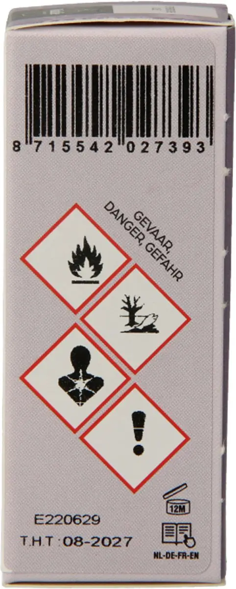 Volatile Etherische Olie Den 10ml - Geel Oranje