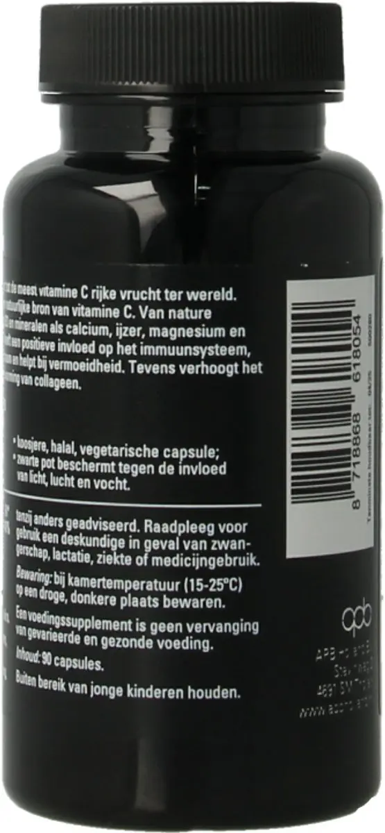 APB Holland Acerola Vitamine C 90 Capsules