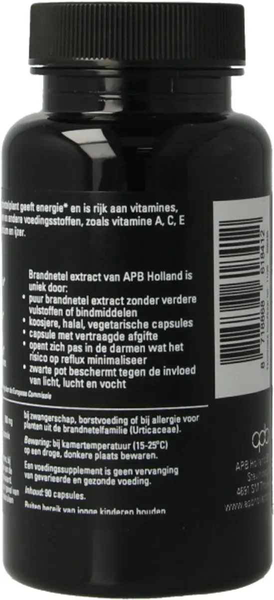 APB Holland Brandnetel Extract 500mg - 90 Vegetarische Capsules