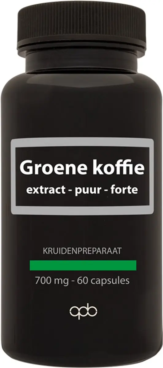 APB Holland Groene Koffie Extract Forte 700mg - 60 Capsules