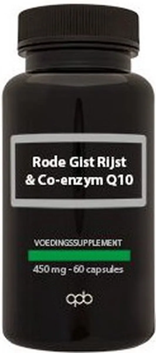 APB Rode Gist Rijst & Co-Enzym Q10 60 Capsules