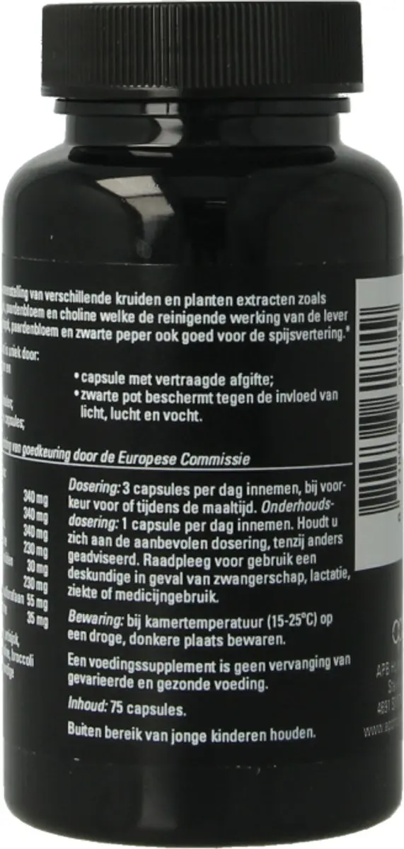 APB Holland Levercomplex 600mg - 75 Capsules