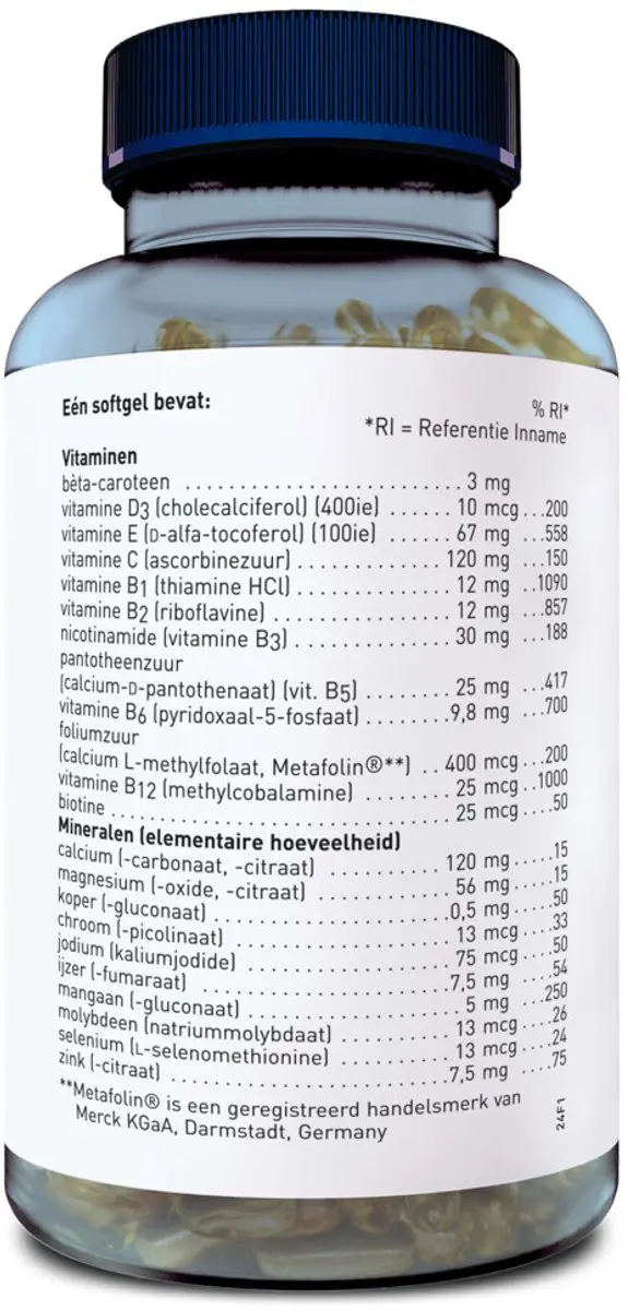 Orthica Multi Soft 120 Softgels - 2x60