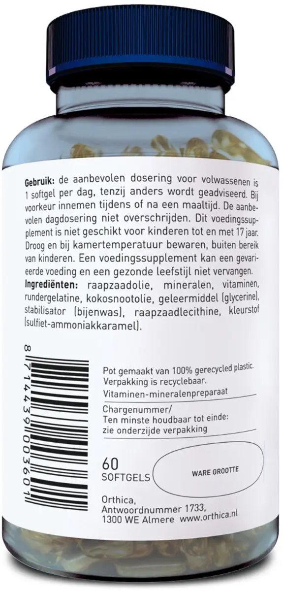 Orthica Multi Soft 120 Softgels