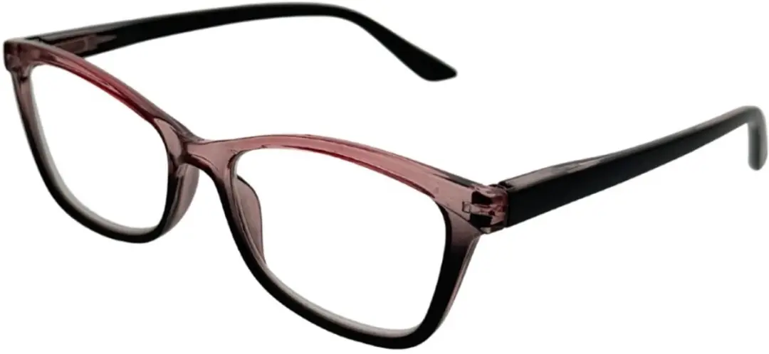 Leesbril HIP Parijs Roze/zwart +1.5