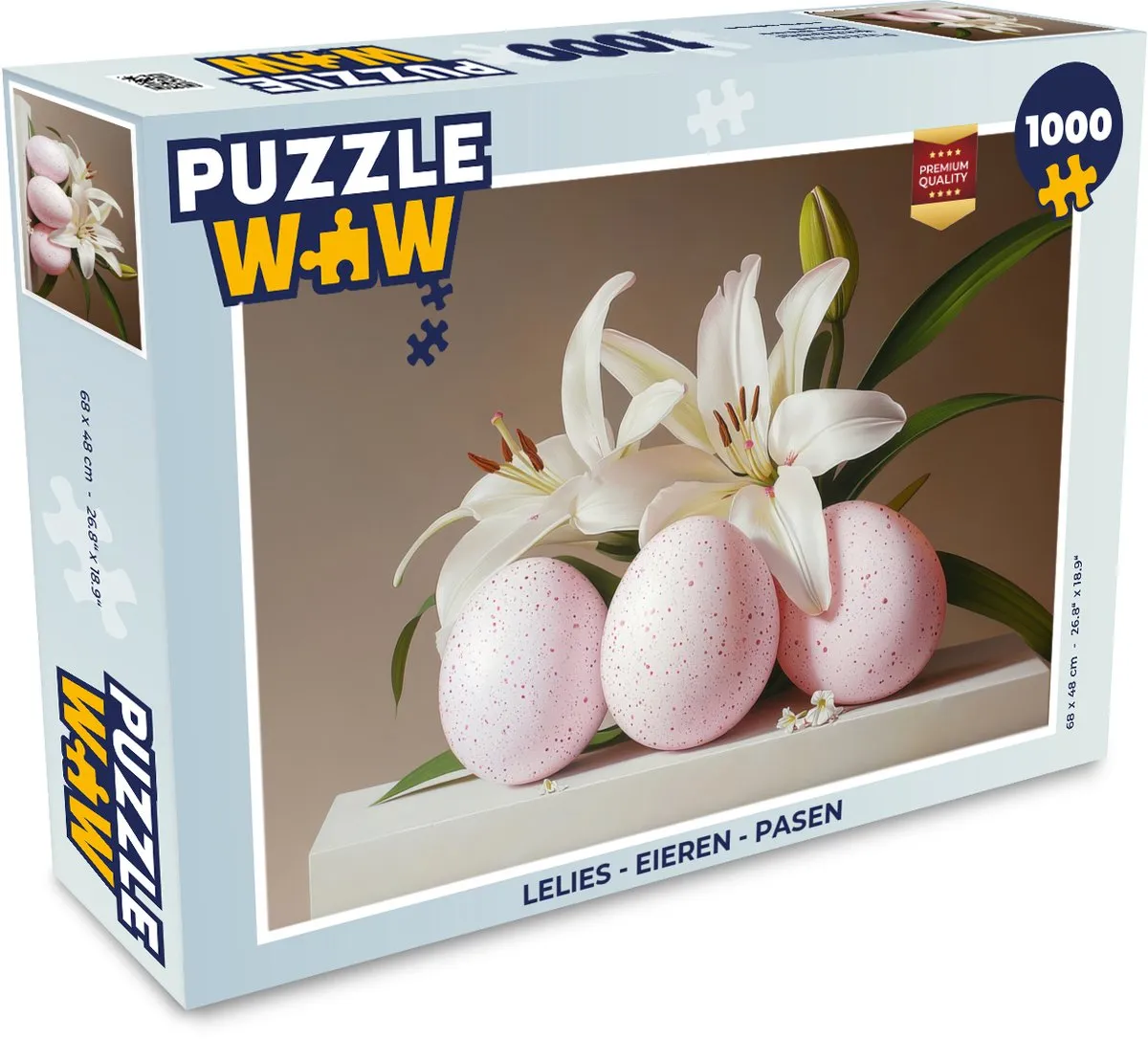 PuzzleWow Pasen Legpuzzel 1000 Stuks