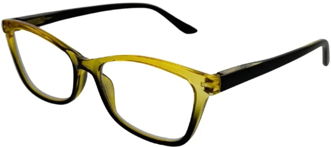 Leesbril Hip Parijs geel/zwart +2.5