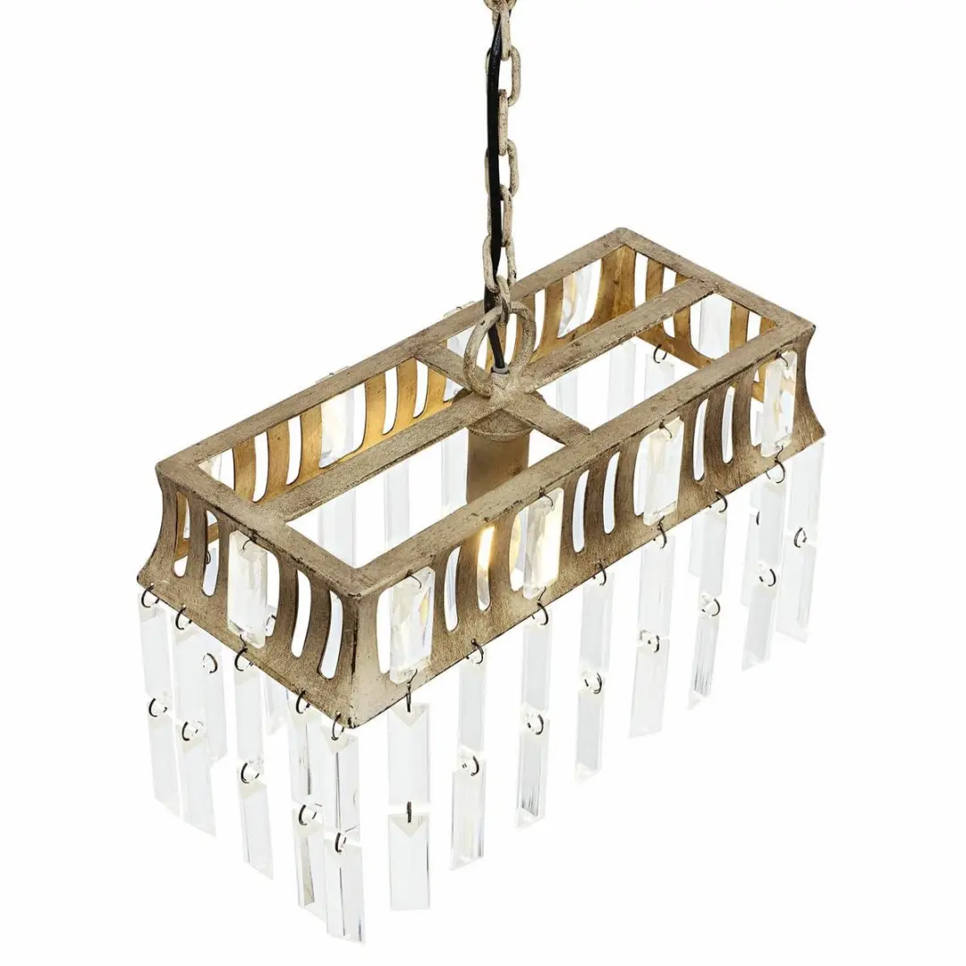 Loberon Hanglamp Ocean - 40W - Antiekcrème - afbeelding 6 van 6