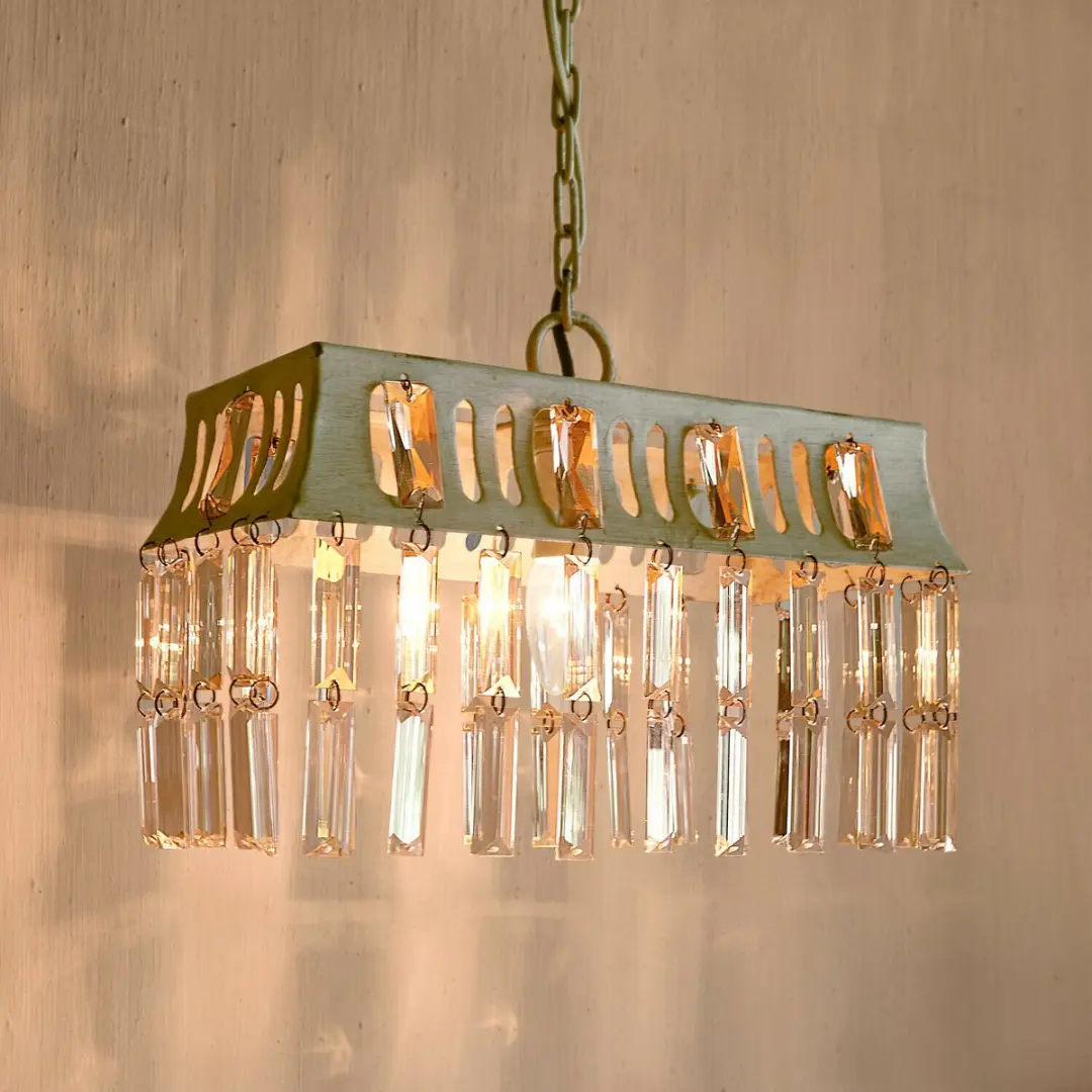 Loberon Hanglamp Ocean - 40W - Antiekcrème - afbeelding 2 van 6