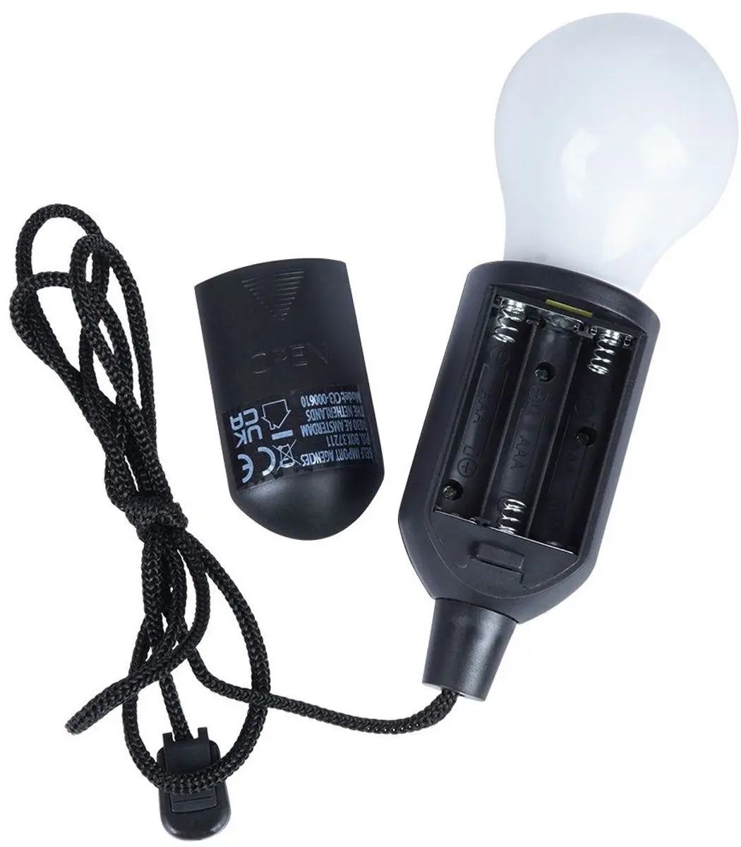 Koopman Treklamp Zwart - Wit licht - afbeelding 5 van 6