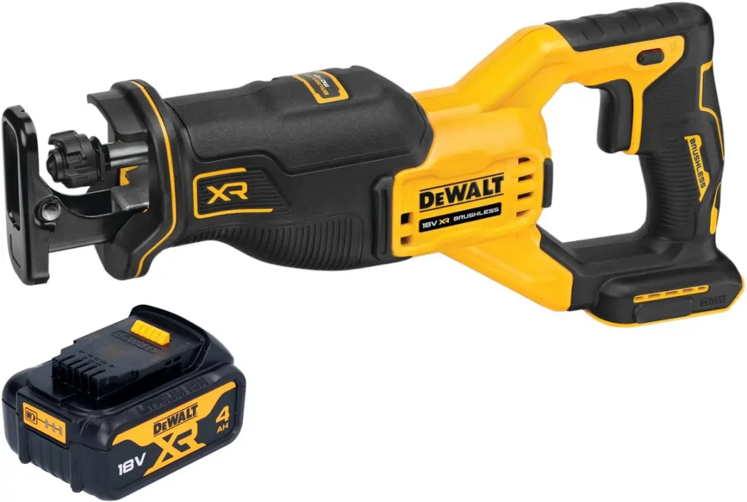 DeWalt DCS 382 N accu reciprozaag sabelszaag 18 V borstelloos + 1x accu 4,0 Ah