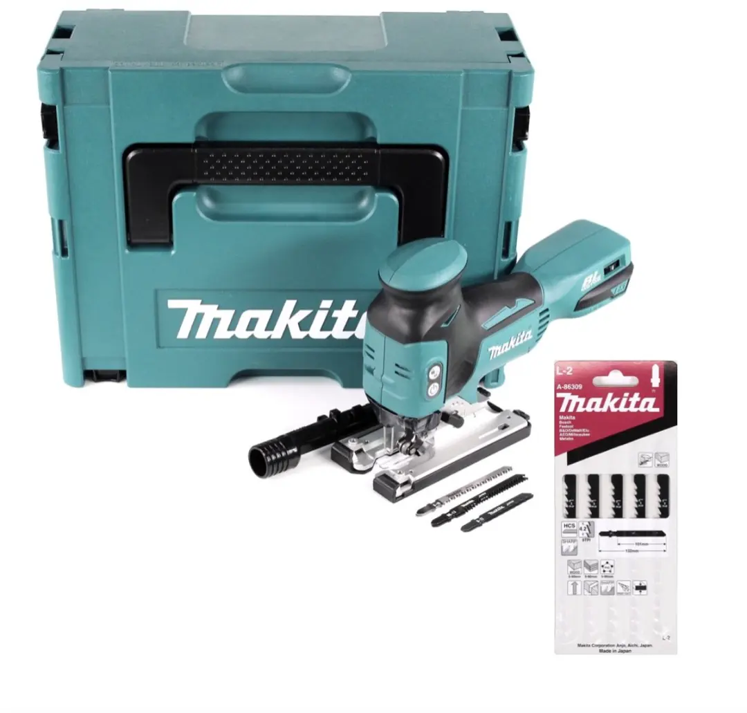 Makita DJV181ZJ Pendelzaag 18V - 17 Zaagbladen - Solo - afbeelding 2 van 5