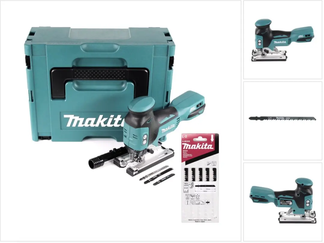 Makita DJV 181 ZJ accu pendelzaag 18V borstelloos Solo + 11x zaagblad + Makpac