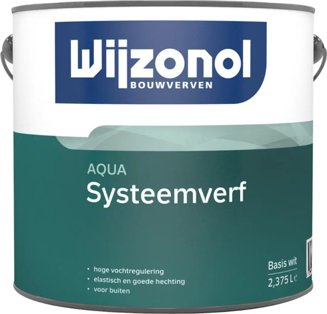 Wijzonol Aqua Systeemverf 1L - Wit - Hout