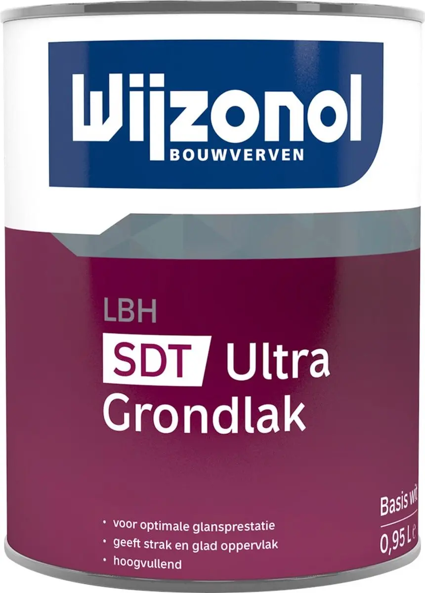 Wijzonol LBH SDT Ultra Grondlak 2,5L - Wit