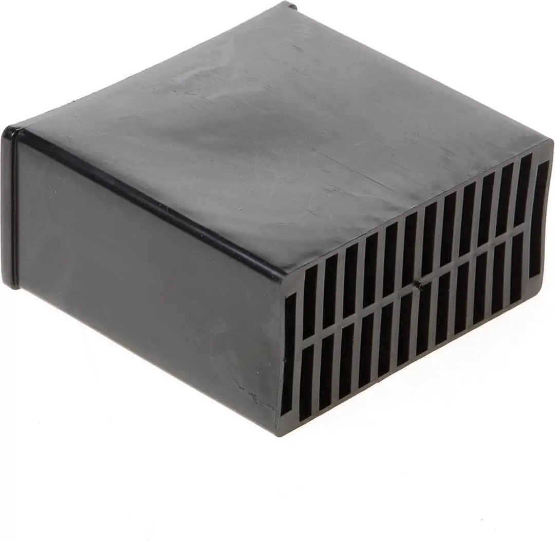 Ubbink Vloerventilatiekoker (WF) muurrooster zwart
