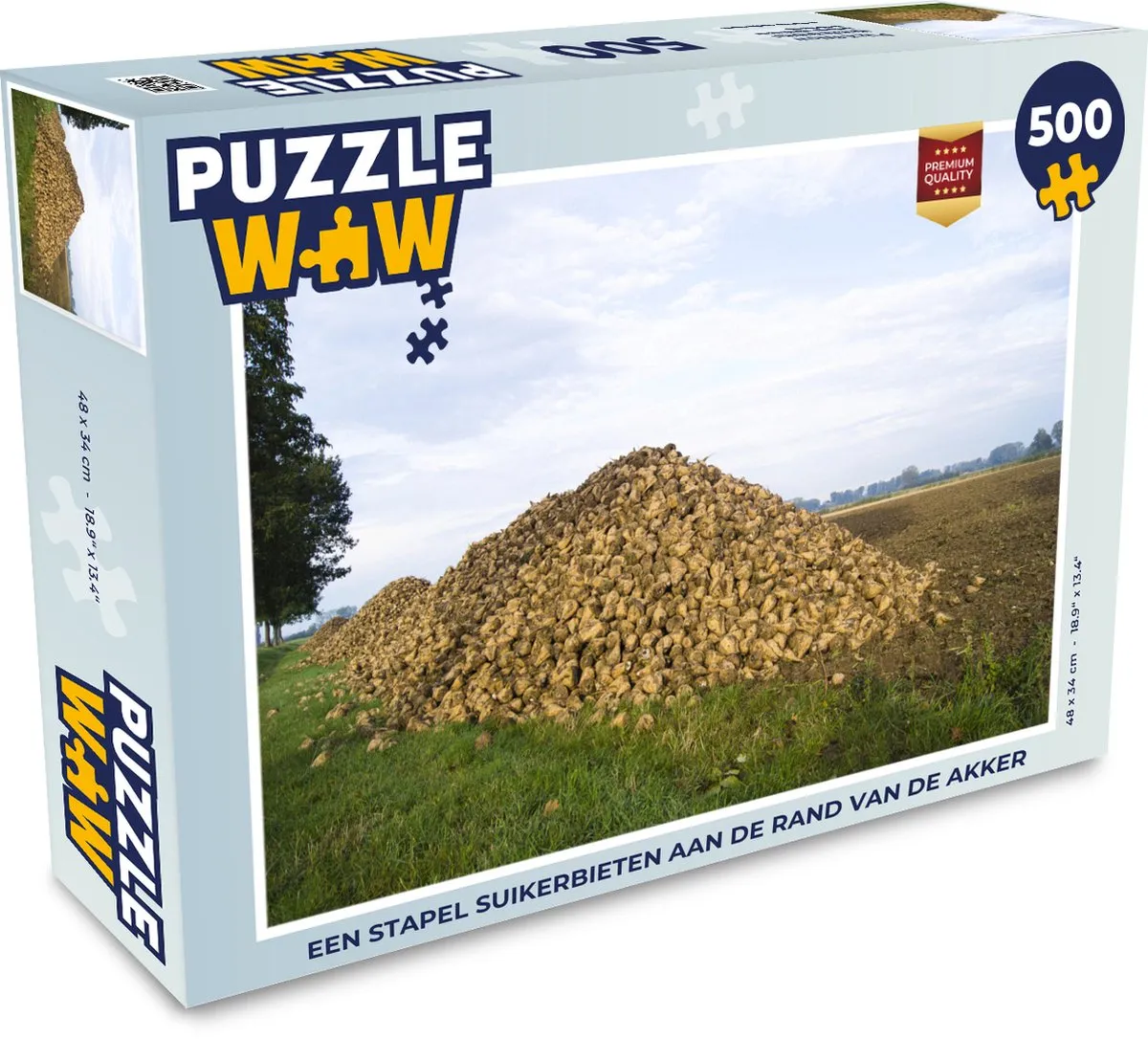 PuzzleWow Legpuzzel 500 Stuks Multicolor - MPN 6017557877805