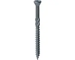 WOODIES® Ultimate Vlonderschroef Torx RVS 5x70 Deeldraad VE=200
