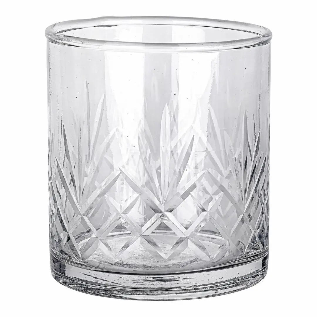 Loberon Kerrington Karaf met 4 Glazen - Heldere Glas