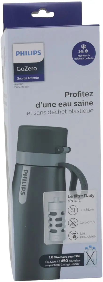 Philips GoZero Daily Isolierte Flasche AWP2771GRR/31