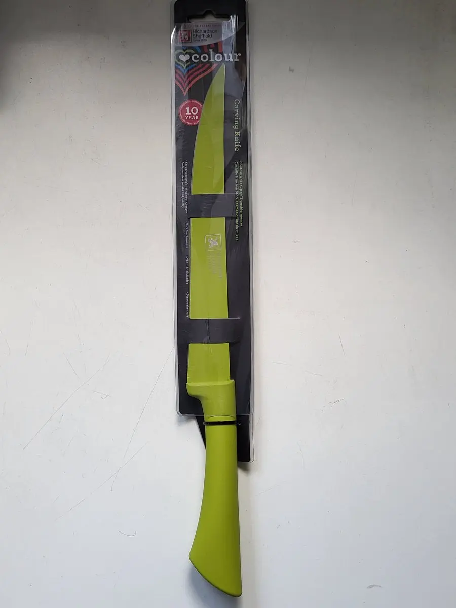 Richardson Sheffield vleesmes colour groen (17,5 cm)