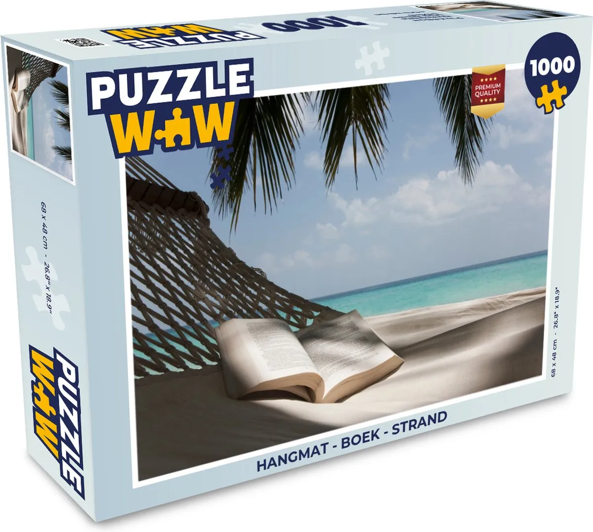 PuzzleWow Hangmat Puzzel 1000 Stuks