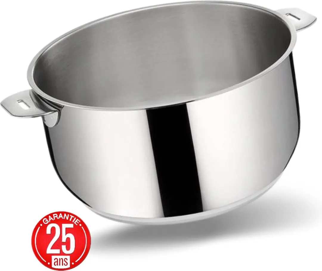 Lagostina Salvaspazio Steelpan Lagoseal Hoogwaardig Chroomnikkelstaal 18/10