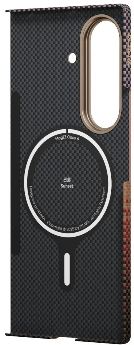 Pitaka Ultra-Slim Hoesje Zwart - 1 Pasje