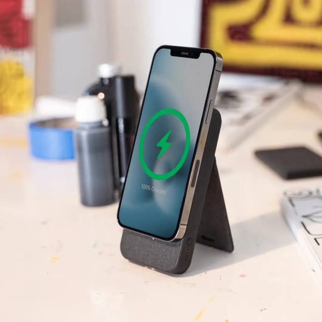 mophie Snap+ Powerstation MagSafe Powerbank 10.000mAh - 15W - Zwart - afbeelding 6 van 6