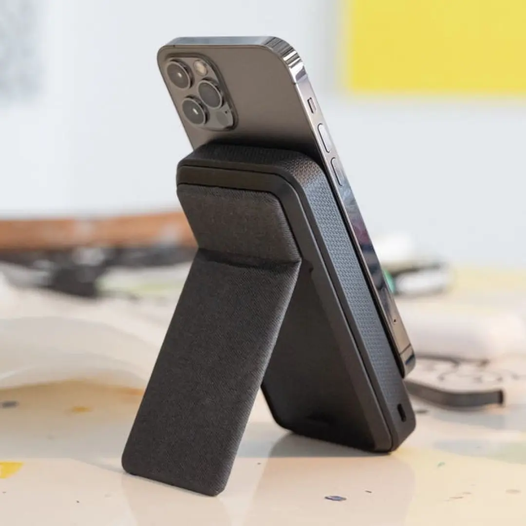 mophie Snap+ Powerstation MagSafe Powerbank 10.000mAh - 15W - Zwart - afbeelding 4 van 6