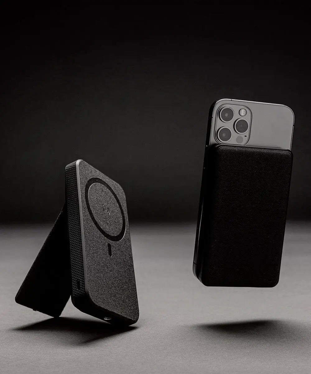 mophie Snap+ Powerstation MagSafe Powerbank 10.000mAh - 15W - Zwart - afbeelding 5 van 6
