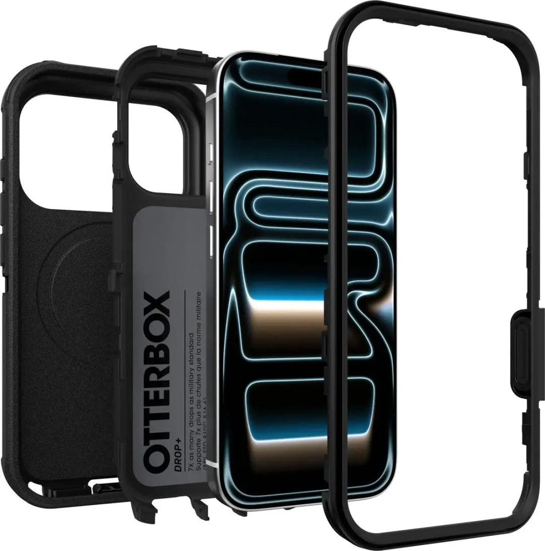 OtterBox Defender Pro MagSafe iPhone 17 Pro - 77-000938 - Zwart