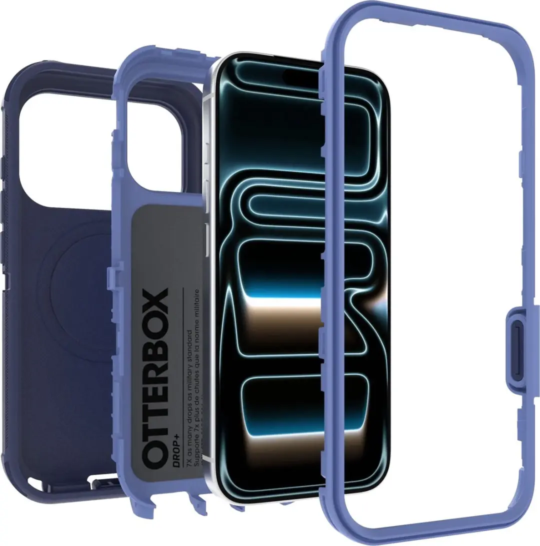 OtterBox Defender Pro 77-000946 Hoesje - iPhone 17 Pro - Blauw